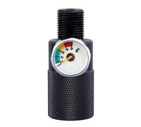 Adaptateur de gonflage à connexion rapide avec tête mâle et manomètre 40 MPa