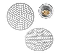 Adaptateur de Granulés 6,2 Pouces pour XL Brasero Extérieur - Grille INOX pour Poêle de Camping, Accessoire Rond Double Combustible Bois & Granulés, 2 Pièces(6.2 inch for Stove Mesa XL)