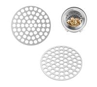 Adaptateur de Granulés 6,2 Pouces pour XL Brasero Extérieur - Grille INOX pour Poêle de Camping, Accessoire Rond Double Combustible Bois & Granulés, 2 Pièces(3.5 inch for Stove Lite)