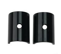 Adaptateur de guidon de vélo, convertit entre les tailles courantes de 25 à 4 mm et 31 à 8 mm (noir)