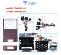 Adaptateur de harnais Quadlock pour BMW E39 E46, décodeur de Bus CAN, prise 16 broches vers connecteur femelle Quad Lock, câble de câblage Android pour voiture
