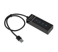 adaptateur de hub de chargement 4 ports USB3.0 5Gbps pour téléphone/tablette/PC/Windows