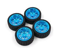 Adaptateur de Jantes et pneus 4 pièces for WLtoys 1/18 A959-B A949 A959 A969 A979 K929 RC Car Parts, Jantes en Alliage d'aluminium