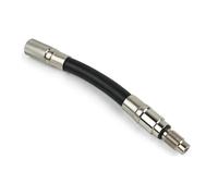 Adaptateur de jauge de compression en métal fileté | Testeur de compression, moteurs 4, 6 / 5, 4 / 6, 8 3 V, section centrale du tuyau, composant de réparation de dépannage du