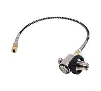 Adaptateur de jauge de plongée haute pression avec double lectures lumineuses et tube de 61 cm pour des transferts de cylindre fiables (SFC041)