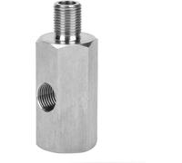 Adaptateur de jauge de pression d'huile 1/8in NPT FEMALE BSP BSP MALE ET TEE