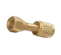 Adaptateur de jauge de réfrigération résistant aux fuites - Convertisseur de filetage en laiton - Outils d'installation faciles - Adaptateur de jauge de pression de réfrigération nécessaire