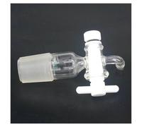 Adaptateur de laboratoire à 90 degrés avec éléments en PTFE 14/23 19/26 24/29 29/32 Équipements de laboratoire