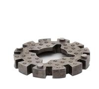 Adaptateur de lame de scie oscillante pour outils électriques - Convertisseur de tige de diamètre extérieur de 0,5 cm compatible avec les outils oscillants multi-marques