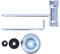 Adaptateur de lame -poussoir d'embout Machine à laver Kit de vis pour STIHL FS120 200 250 Tondeuses à gazon