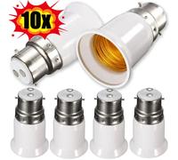 Adaptateur de lampe Led B22 à E27, convertisseur de douilles d'ampoule, support de Conversion de Base, convertisseur d'ampoules, accessoires de douille, 1/10 pièces 8PCS