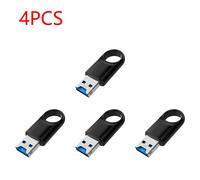 Adaptateur de lecteur de carte mémoire Mini USB 3.0 en aluminium,haute vitesse,adapté pour PC,ordinateur portable,téléphone,enregistreur de conduite - Type 4PCS