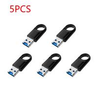 Adaptateur de lecteur de carte mémoire Mini USB 3.0 en aluminium,haute vitesse,adapté pour PC,ordinateur portable,téléphone,enregistreur de conduite - Type 5PCS