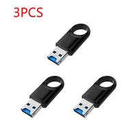 Adaptateur de lecteur de carte mémoire Mini USB 3.0 en aluminium,haute vitesse,adapté pour PC,ordinateur portable,téléphone,enregistreur de conduite - Type 3PCS