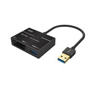 Adaptateur de lecteur de carte XQD USB3.0 haut debit, 500 Mo Carte memoire XQD 2.0 noir.