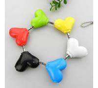 Adaptateur De Lecteur Mp3 Mini Mignon En Forme De Coeur 3.5mm Pour Iphone 6s, Adaptateur Double Prise Vers Connecteur D'écouteurs