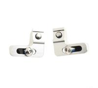 Adaptateur de levier de vitesse compatible SRAM en alliage d'aluminium pour ISpec EV applications de frein M4100 M6100 M7100 M8100 M9100 Série de leviers de frein (argent)