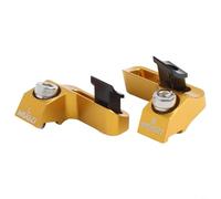 Adaptateur de levier de vitesse SRAM construit en alliage d'aluminium et acier inoxydable pour support de frein ISpec EV M4100 M6100 M7100 M8100 M9100 (doré)