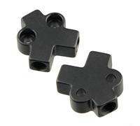 Adaptateur de ligne de frein hydraulique pour motos, adaptateur 1 à 2 en aluminium CNC, bloc de distribution hydraulique pour vélos (B)