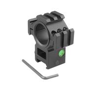 Adaptateur De Lunette De Visée 25,4/30 Mm avec Niveau À Bulle, Pince De Tube Tactique en Alliage D'aluminium for Montage sur Rail Optique(Style3)