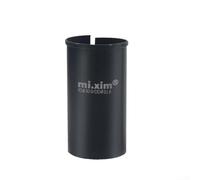 Adaptateur de manchon de tige de selle pour tube de selle de vélo - Conversion de taille entre 30,9 mm et 31,6 mm - Compatible avec les cadres de VTT et de vélo de route (noir)