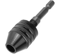 Adaptateur de mandrin avec mandrin de perceuse à convertisseur électrique sans clé à tige hexagonale de 0,8 à 8 mm