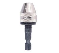 Adaptateur de Mandrin de Perçage avec Poignée Hexagonale de 1/4 Pouces, Mandrin de Perçage de 0.3mm à 3.6mm pour Meuleuse électrique