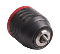 Adaptateur de mandrin de perceuse sans clé pour conducteurs 0,8 à 10 mm Mandrin en acier auto-serrant avec un style ergonomique et serré à la main compatible avec les perceuses sans fil et les outils