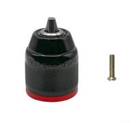 Adaptateur de mandrin de perceuse sans clé pour pilotes, mandrin auto-serrant en acier de 0,8 à 10 mm avec commande manuelle ergonomique, compatible avec 40 × 60