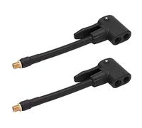 Adaptateur de mandrin de Pneu de Voiture avec Tuyau résistant à la Pression de 300 PSI, connecteur de Filetage de Valve de Pompe de gonflage Universel pour Voitures, Motos et