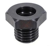 Adaptateur de mandrin de tour à bois 2,5 cm - 8TPI vers 3/4 x 16 - Acier haute rigidité - Équilibre lisse pour le travail du bois - Tournage des métaux - Usinage CNC
