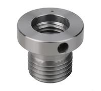 Adaptateur de mandrin de tour à bois avec axe fileté pour outils de tournage du bois, compatible avec les mandrins de 18 mm/25 mm/33 mm, 33 x 3,5 mm, 18 x 2,5 mm, 25 x 2 (33 mm à 25 mm)