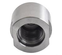 Adaptateur de mandrin de tour à bois avec filetage de vis de 2,5 à 20,3 cm à 30 x 3,5 mm, adaptateur de broche en acier inoxydable pour tour de tournage du bois, comprend des vis de réglage