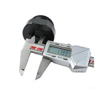 Adaptateur de mandrin de tour à bois - Convertisseur de filetage de 40 mm à 18 mm 25,4 mm 30 mm 33 mm - Accessoire de tour en acier noir pour le travail du bois et pour machine CNC (40 à 18 mm)