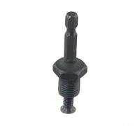 Adaptateur de mandrin pour perceuse à tige hexagonale Gdfnmogo 1/4" à 3/8" et 1/4" à 1/2" en acier avec vis filetée mâle, fonction de verrouillage et palier de butée (B)