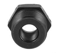 Adaptateur de mandrin pour tour à bois avec double filetage compatible 1-8 tpi à M18 x 2,5 et M33 x 3,5 pour un montage sécurisé du mandrin (33 mm à 18 mm)