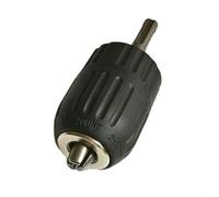 Adaptateur de mandrin sans clé 1/2" 20 UNF, 3 mâchoires 2-13 mm pour perceuse, pour construction en métal HSS avec palier de butée de couple