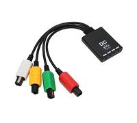 Adaptateur de Manette sans Fil Bluetooth pour Console Dreamcast, Contrôleur sans Fil pour 4 Joueurs avec Indicateur LED