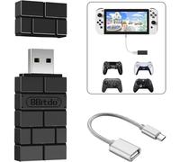 Adaptateur de manette sans fil USB 8BitDo2 pour Switch/Switch OLED, Steam Deck, Windows, macOS, Raspberry Pi, PS5/PS4/PS3, Xbox Series X/S, Xbox One