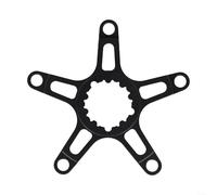 Adaptateur de manivelle pour plateau, options 110BCD et 130BCD, conçu pour la compatibilité directe du pédalier (130BCD noir)