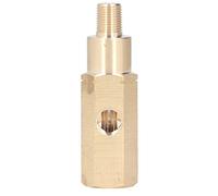 Adaptateur de manomètre d'huile 1/8 pouces |Émetteur de capteur en T en laiton pour la modification de voiture/le réglage du groupe motopropulseur |Ajustement universel, tolérance