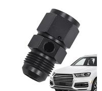 Adaptateur de manomètre d'huile, raccords d'adaptateur de tuyau de pression - Régulateur de pression du refroidisseur d'huile - Adaptateur de à filetage externe à interne 4/6/8/10/12A