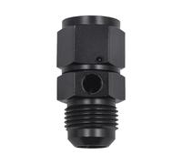 Adaptateur de manomètre d'huile, raccords d'adaptateur de tuyau de pression | Régulateur de pression du refroidisseur d'huile,Avec raccords de tuyau de Port de compteur 1/8NPT 4/6/8/10/12AN, filetage