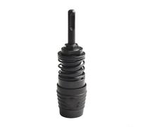 Adaptateur de marteau perforateur en métal pour SDS Max vers SDS Plus Porte-outils pour mandrin burin à douille pour travaux de construction de maçonnerie et travaux de rénovation de menuiserie Noir