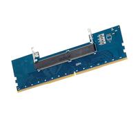 Adaptateur de mémoire DIMM DDR4 SODIMM vers ordinateur portable, convertisseur 4 couches, connecteur RAM 3200/2666/2400/2133MHz, pour mise à niveau de mémoire, test RAM, idéal pour les amateurs de PC