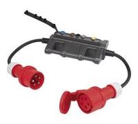 Voltcraft Adaptateur de mesure DLA-3L - CEE 16 A mâle vers CEE 16 A femelle