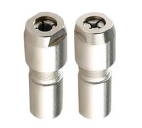 Adaptateur de meuleuse d'angle - Convertisseur à double mandrin | Mandrin de 3 mm et 6 mm, connecteur d'outil rotatif antidérapant résistant, accessoire de polissage universel pour gravure et Pul