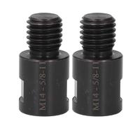 Adaptateur de meuleuse d'angle, convertisseur de fixation, matériau dur, Kit haute Performance pour diverses Applications (M14 mâle vers 5/8 po-11 femelle)