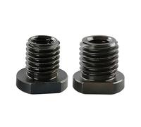 Adaptateur de meuleuse d'angle M10 vers M14 mâle, Lot de 2 pièces, 100 Angles, convertisseur de Filetage pour Outils électriques, Constructions en Acier