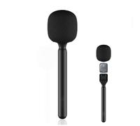 Adaptateur de micro portable, poignée d'entretien légère avec mousse pare-brise, pour Rode II, pour Hollyland Lark 150, pour Synco G1, pour microphone Movo